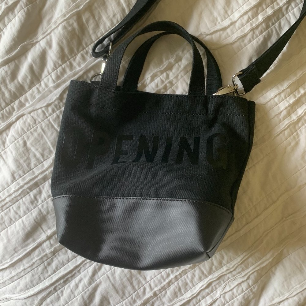 black opening ceremony crossbody bag